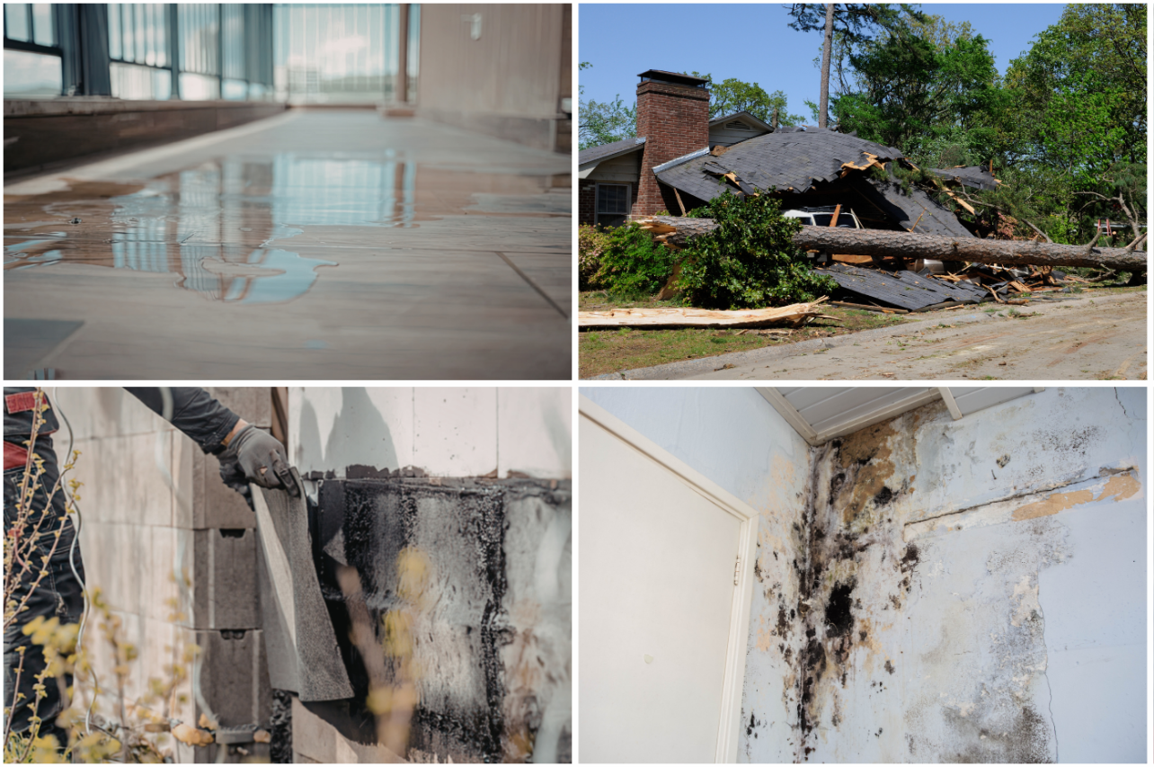 Core Restore restoration technician responding to property damage