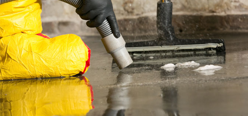 Professional sewage cleanup and sanitation service